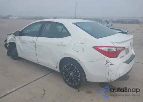 2014 Toyota Corolla S Plus из США, поврежденный, VIN 2T1BURHE9EC126789